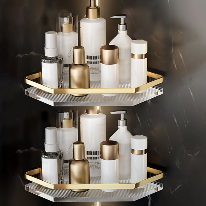 Lisslune | Metal and Acrylic Bathroom Accessory Set Transparent Bathroom Accessories