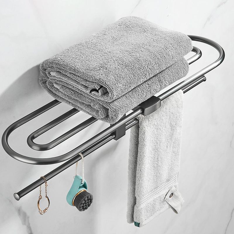 Lisslune | Modern Silver Bathroom Accessories As Individual Piece Or In Set With Towel Bar