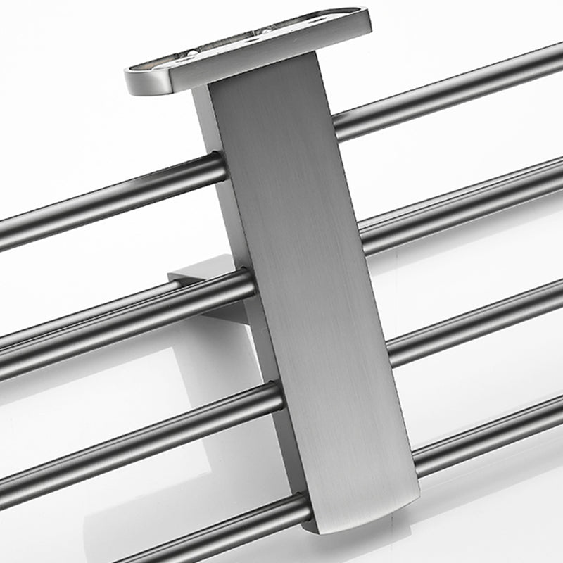 Lisslune | Modern Silver Bathroom Accessories As Individual Piece Or In Set With Towel Bar