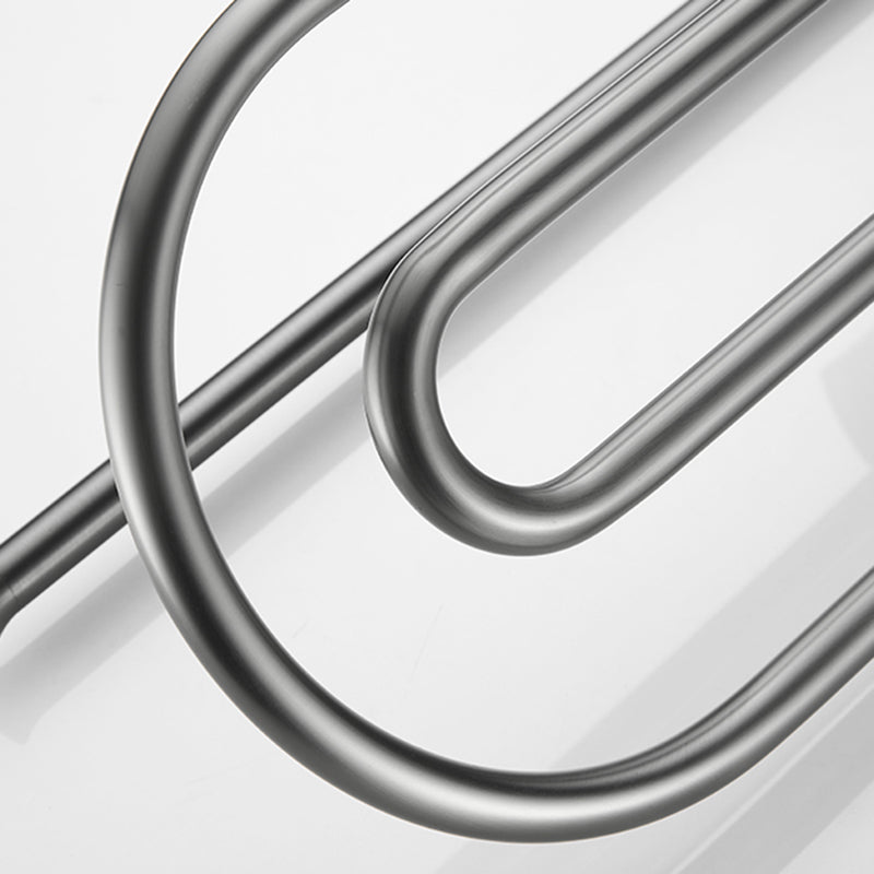 Lisslune | Modern Silver Bathroom Accessories As Individual Piece Or In Set With Towel Bar