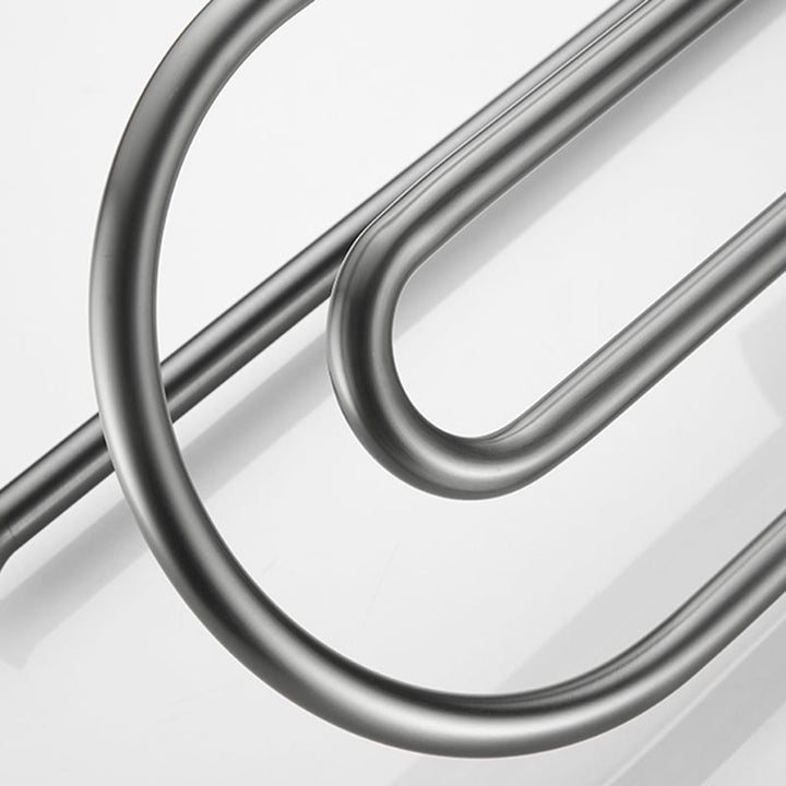 Lisslune | Modern Silver Bathroom Accessories As Individual Piece Or In Set With Towel Bar