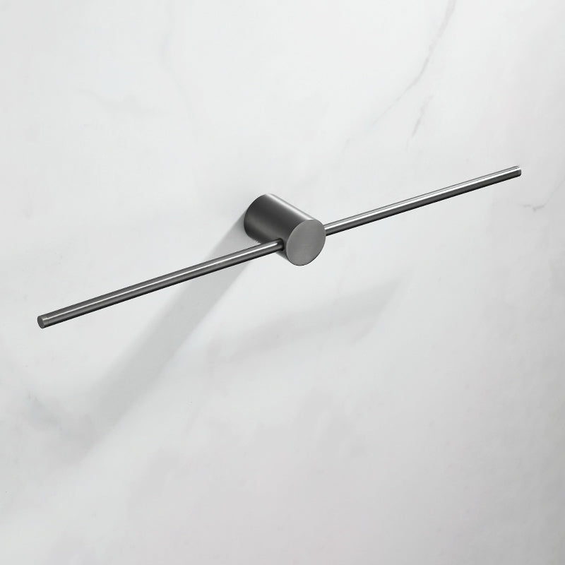 Lisslune | Modern Silver Bathroom Accessories As Individual Piece Or In Set With Towel Bar