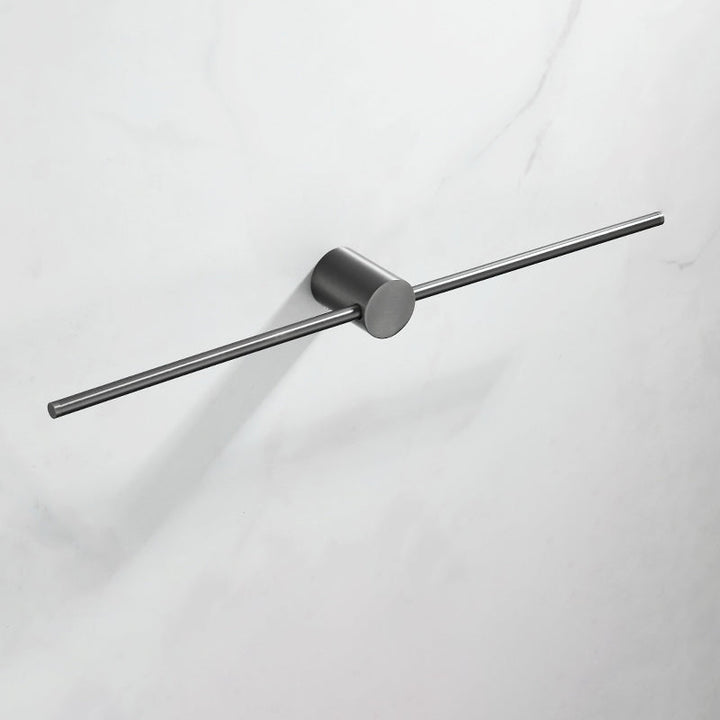 Lisslune | Modern Silver Bathroom Accessories As Individual Piece Or In Set With Towel Bar