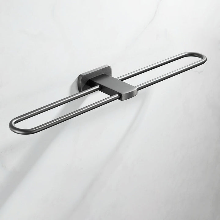 Lisslune | Modern Silver Bathroom Accessories As Individual Piece Or In Set With Towel Bar