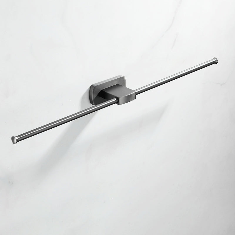 Lisslune | Modern Silver Bathroom Accessories As Individual Piece Or In Set With Towel Bar