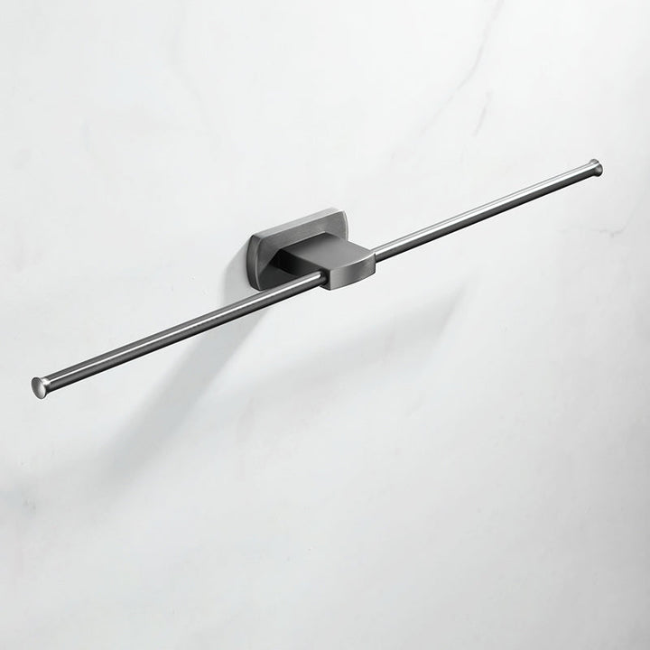 Lisslune | Modern Silver Bathroom Accessories As Individual Piece Or In Set With Towel Bar