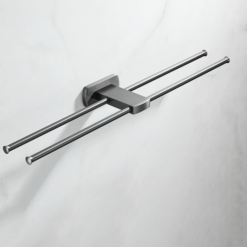 Lisslune | Modern Silver Bathroom Accessories As Individual Piece Or In Set With Towel Bar