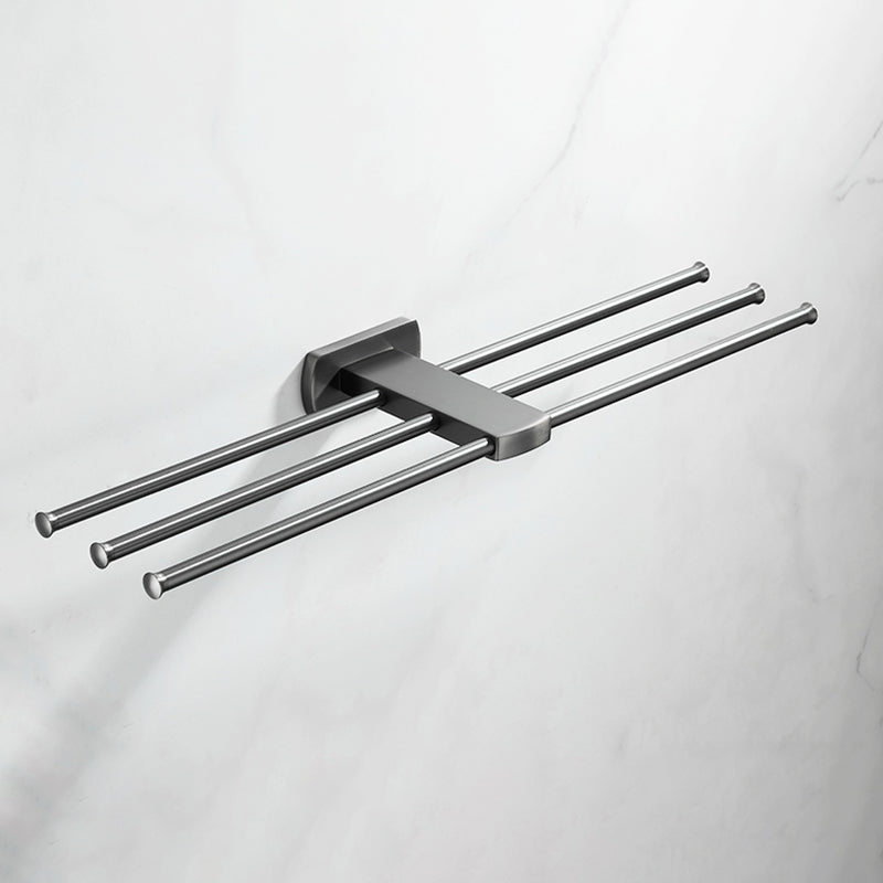 Lisslune | Modern Silver Bathroom Accessories As Individual Piece Or In Set With Towel Bar