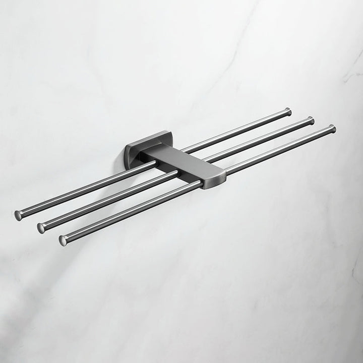 Lisslune | Modern Silver Bathroom Accessories As Individual Piece Or In Set With Towel Bar
