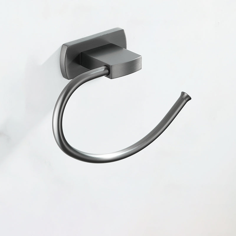 Lisslune | Modern Silver Bathroom Accessories As Individual Piece Or In Set With Towel Bar