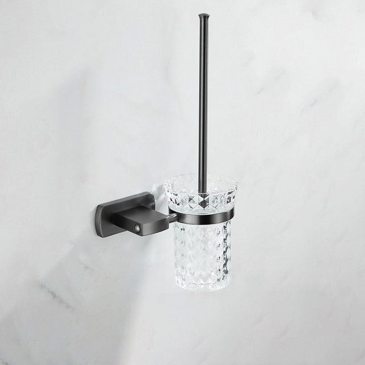 Lisslune | Modern Silver Bathroom Accessories As Individual Piece Or In Set With Towel Bar