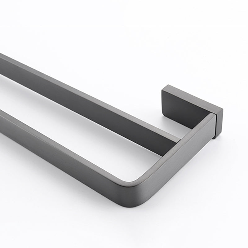 Lisslune | Gray metal modern bathroom accessories as a single item or as a set