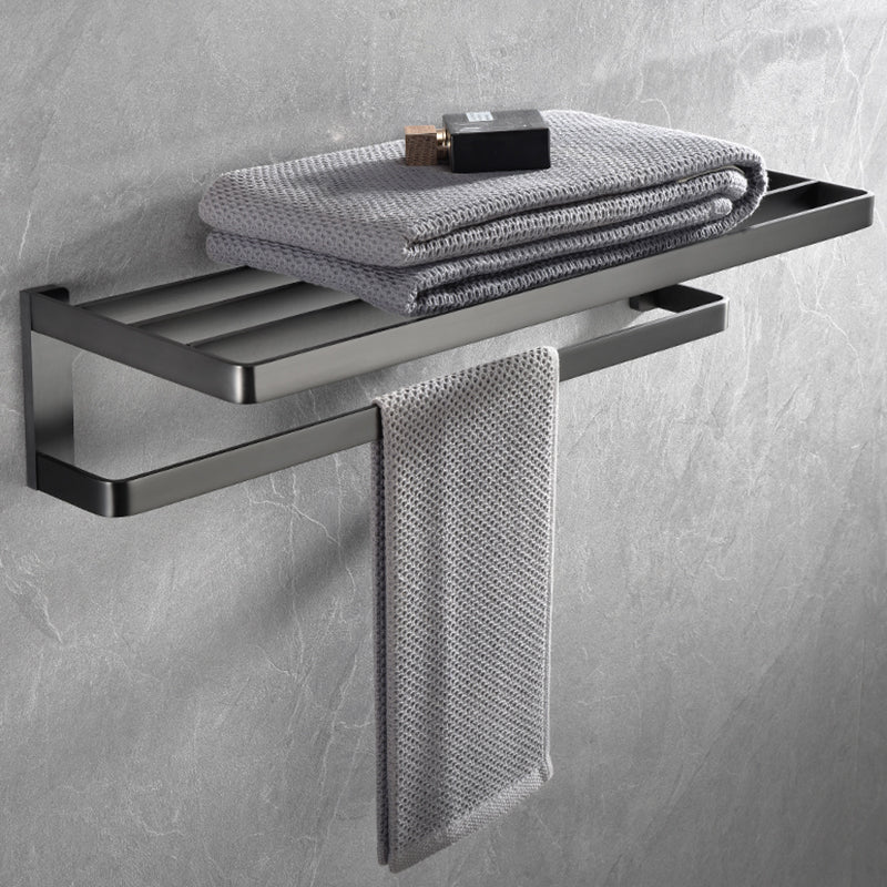 Lisslune | Gray metal modern bathroom accessories as a single item or as a set