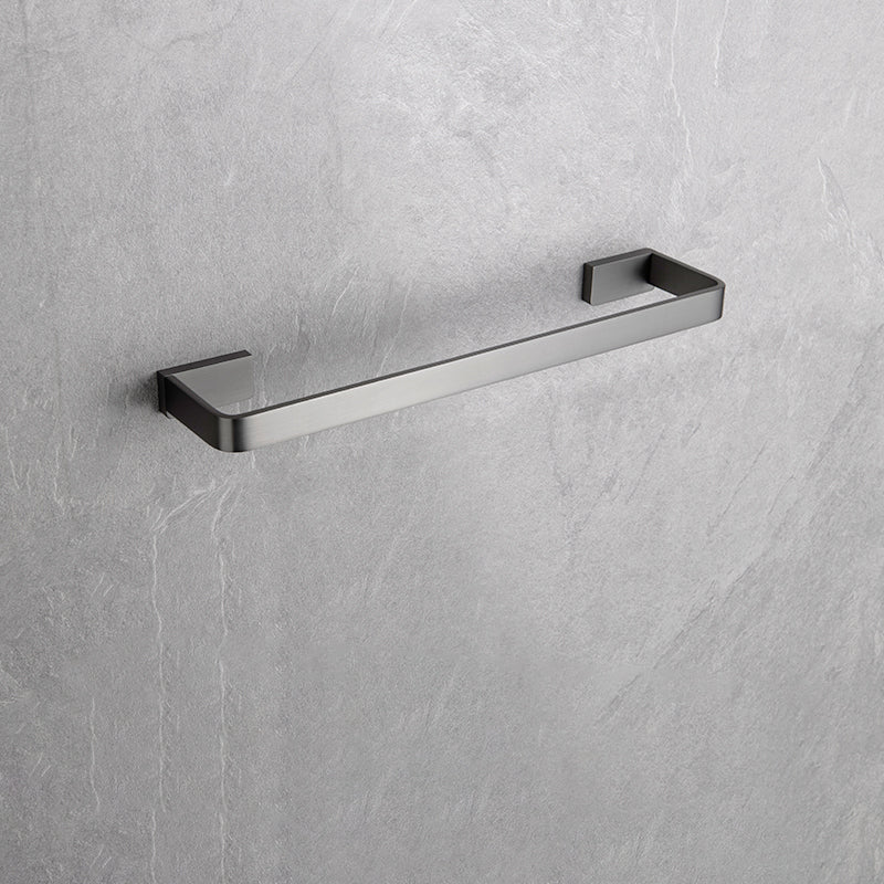 Lisslune | Gray metal modern bathroom accessories as a single item or as a set