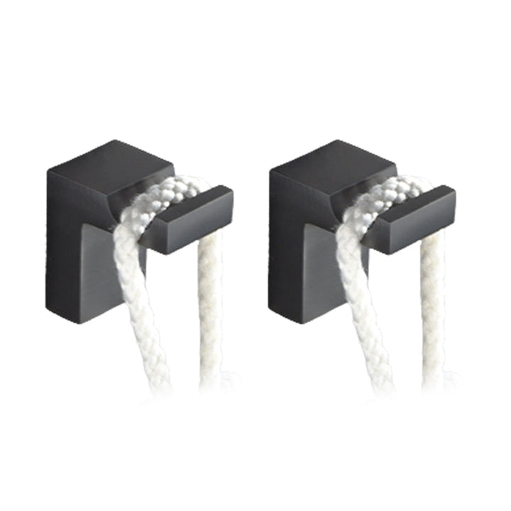 Lisslune | Gray metal modern bathroom accessories as a single item or as a set