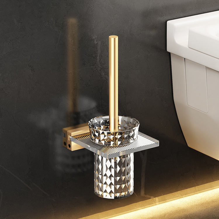 Lisslune | Plastic Modern Bathroom Accessories Hardware Set with Shelf