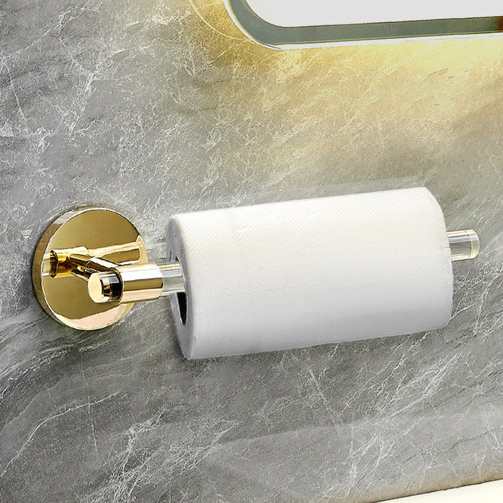 Lisslune | Plastic Modern Bathroom Accessories Hardware Set with Shelf