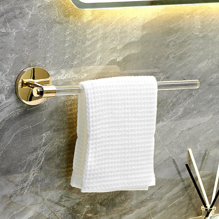 Lisslune | Plastic Modern Bathroom Accessories Hardware Set with Shelf