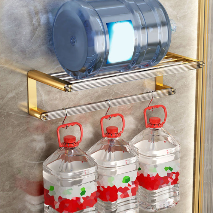 Lisslune | Modern Golden Bathroom Accessories Single Piece or in Set with Bathroom Shelf