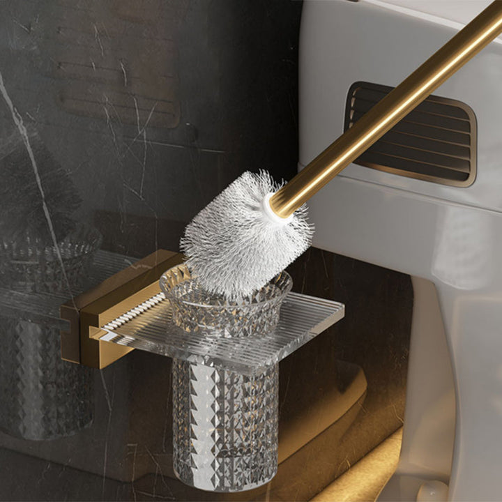 Lisslune | Modern Bathroom Accessories Set Bathroom Shelf Gold Towel Holder Bathroom Hardware Set