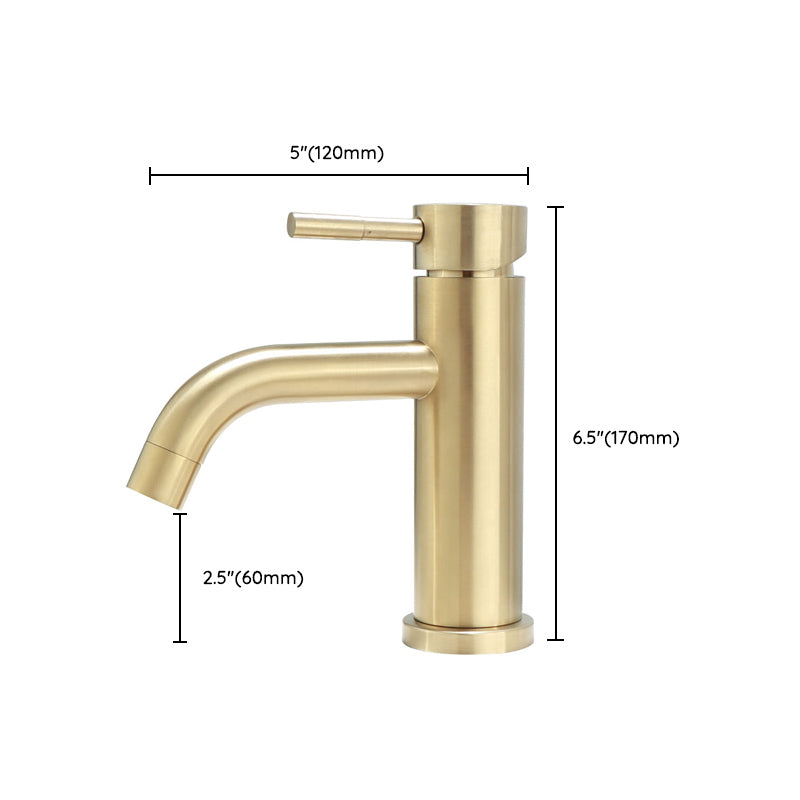 Lisslune | Deck Mounted Roman Tub Faucet Low Arc Tub Faucet Set in Gold