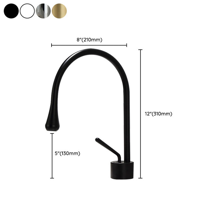 Lisslune | Wall-mounted metal bathtub faucet bathtub filler single lever shower faucet