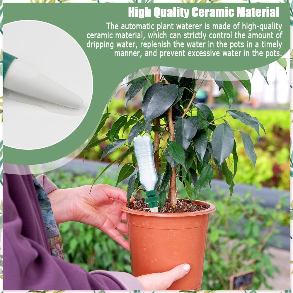 Lisslune | Self-watering spikes for plants – Automatic drip tips for bottles
