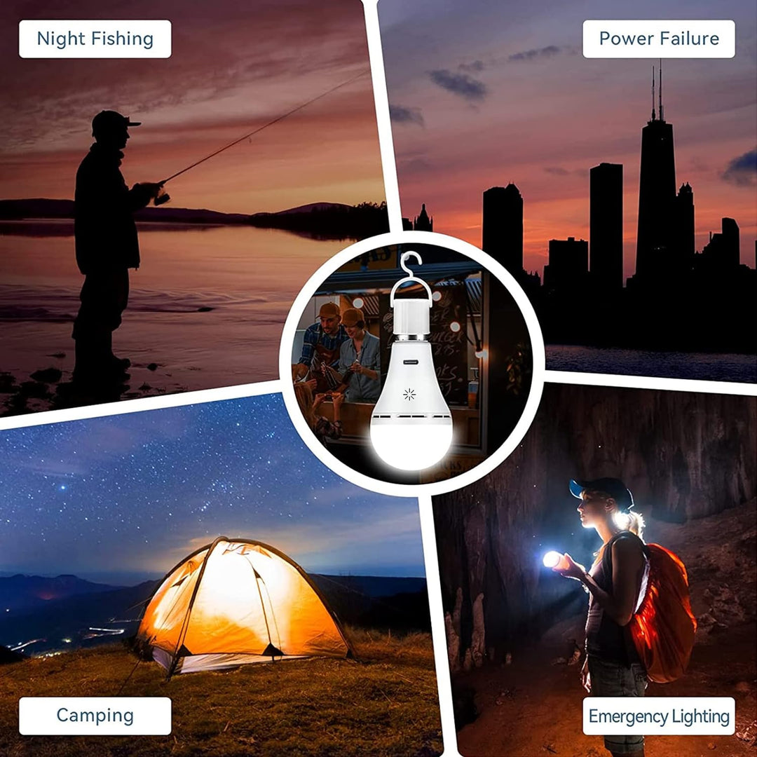 Lisslune | FlexiLight Rechargeable LED Table Lamp – Wireless, Dimmable & Portable Indoor Outdoor Lighting