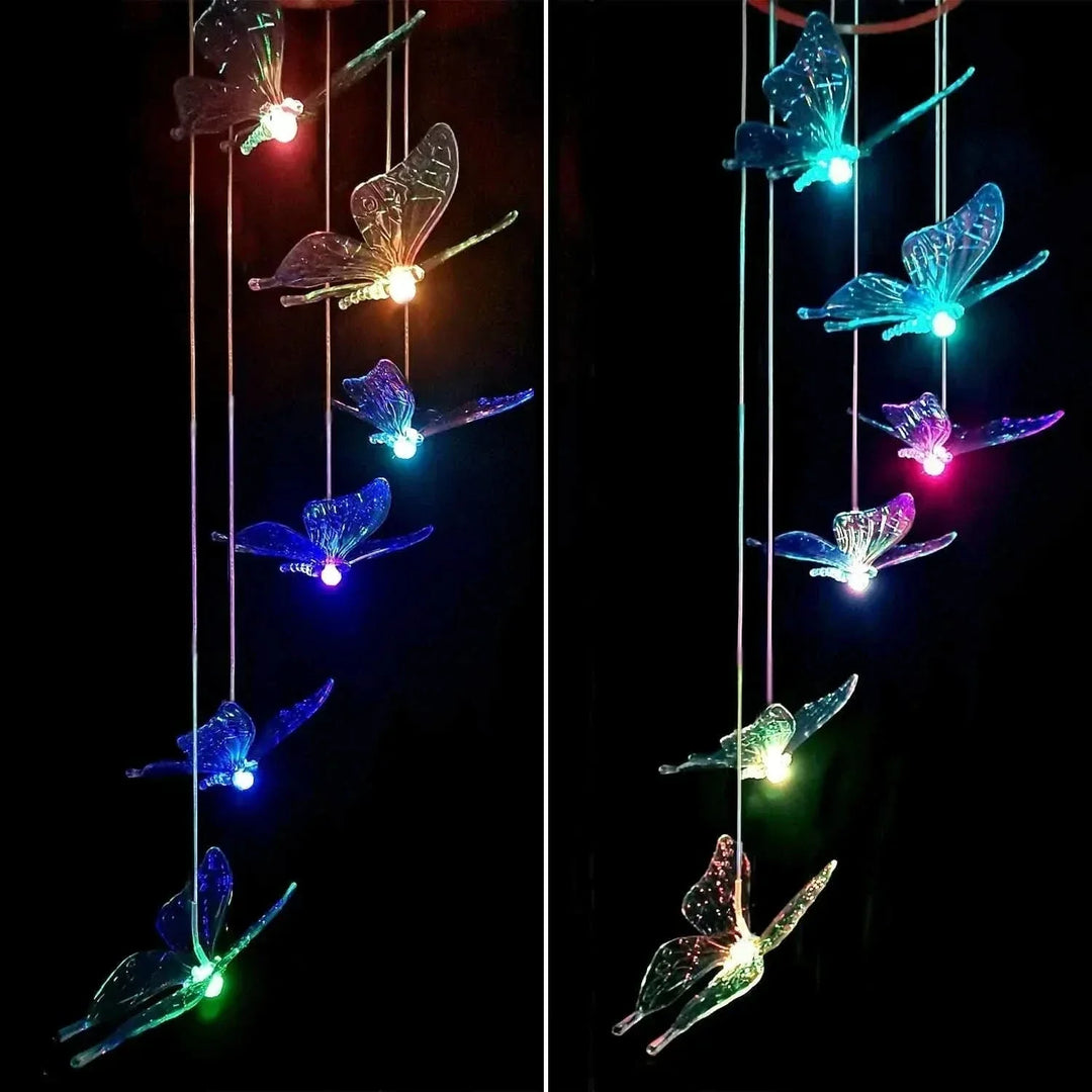 Lisslune | Solar Butterfly Lamps – Colorful Garden Lighting