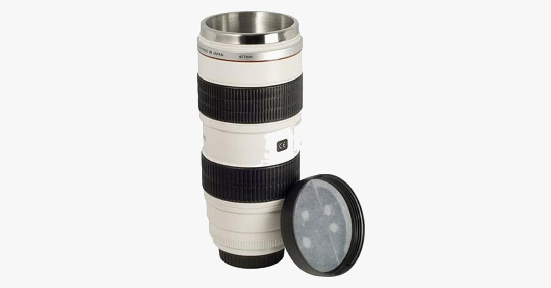 Lisslune | Zoom Lens Travel Mug – A mug you'll fall in love with!