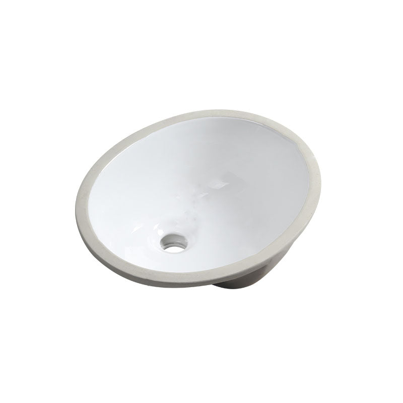 Lisslune | Modern Oval Wash Stand Ceramic Table Installation Sink Bathroom