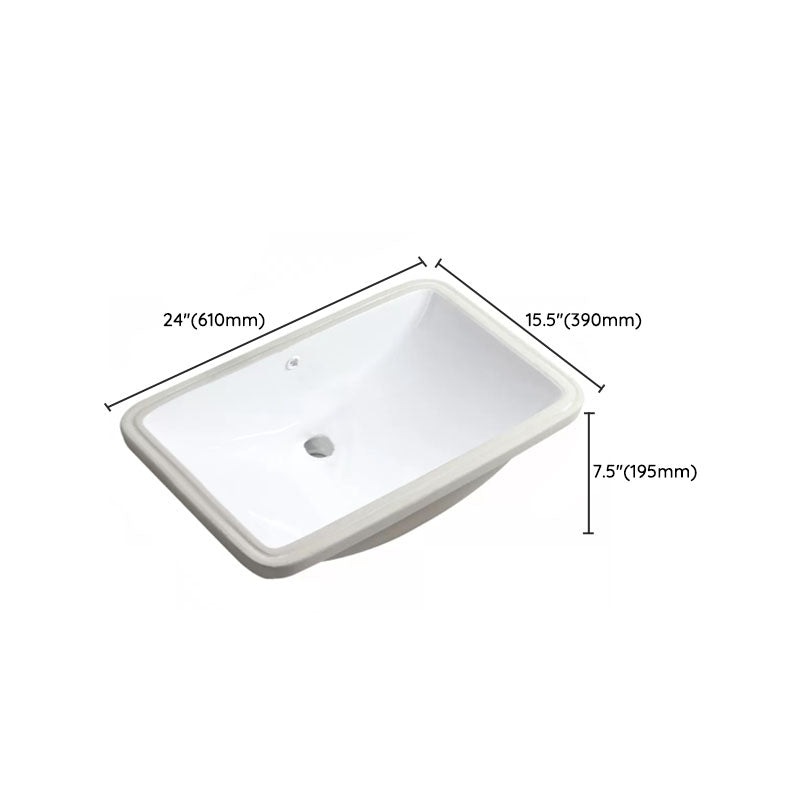 Lisslune | Modern Oval Wash Stand Ceramic Table Installation Sink Bathroom