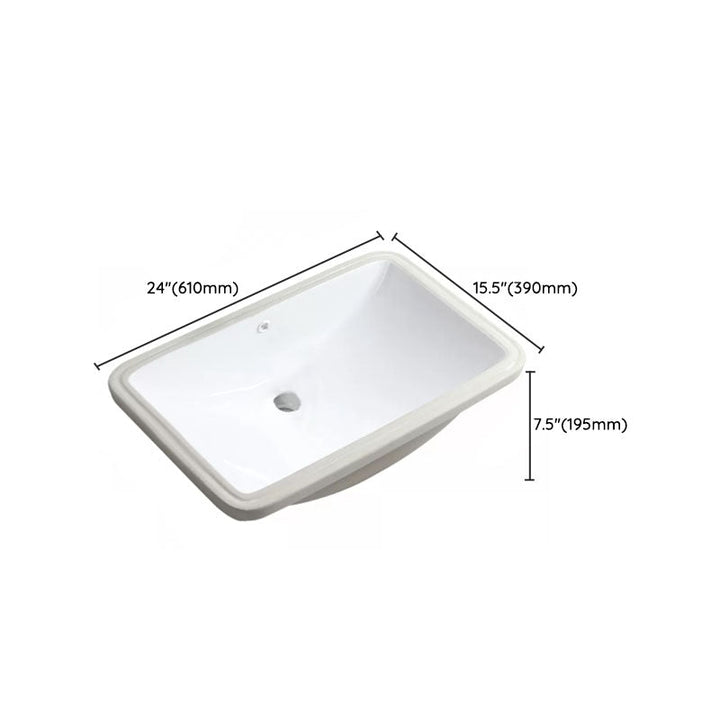 Lisslune | Modern Oval Wash Stand Ceramic Table Installation Sink Bathroom