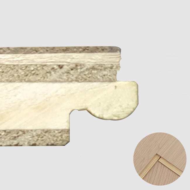 Lisslune | Modern Laminate Plank Flooring Scratch Resistant Click-Lock 15mm Thickness Laminate