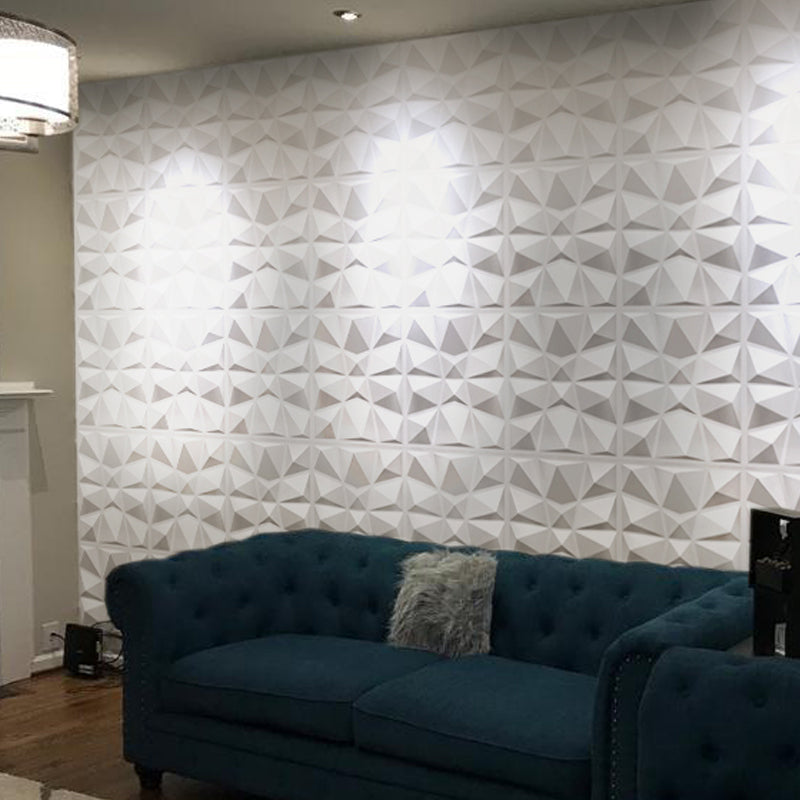 Lisslune | Modern Zinc Back Wall Panel Smooth Upholstered Wall Ceiling in Black and White