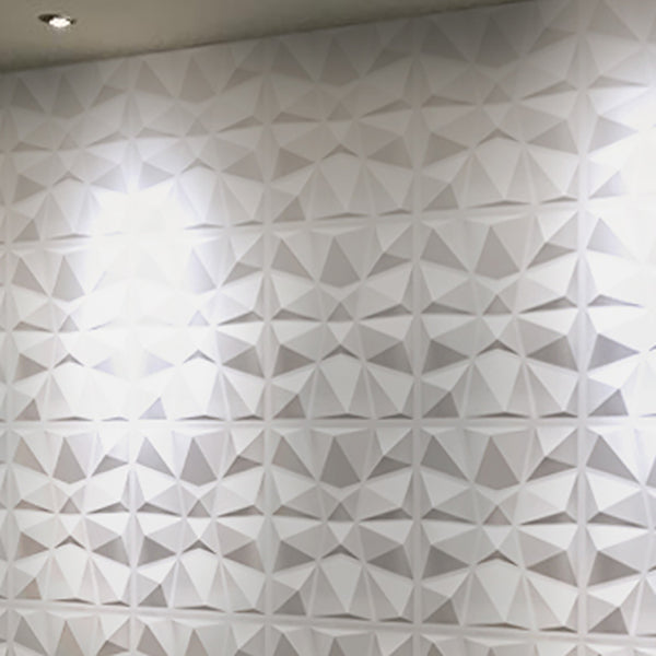 Lisslune | Modern Zinc Back Wall Panel Smooth Upholstered Wall Ceiling in Black and White