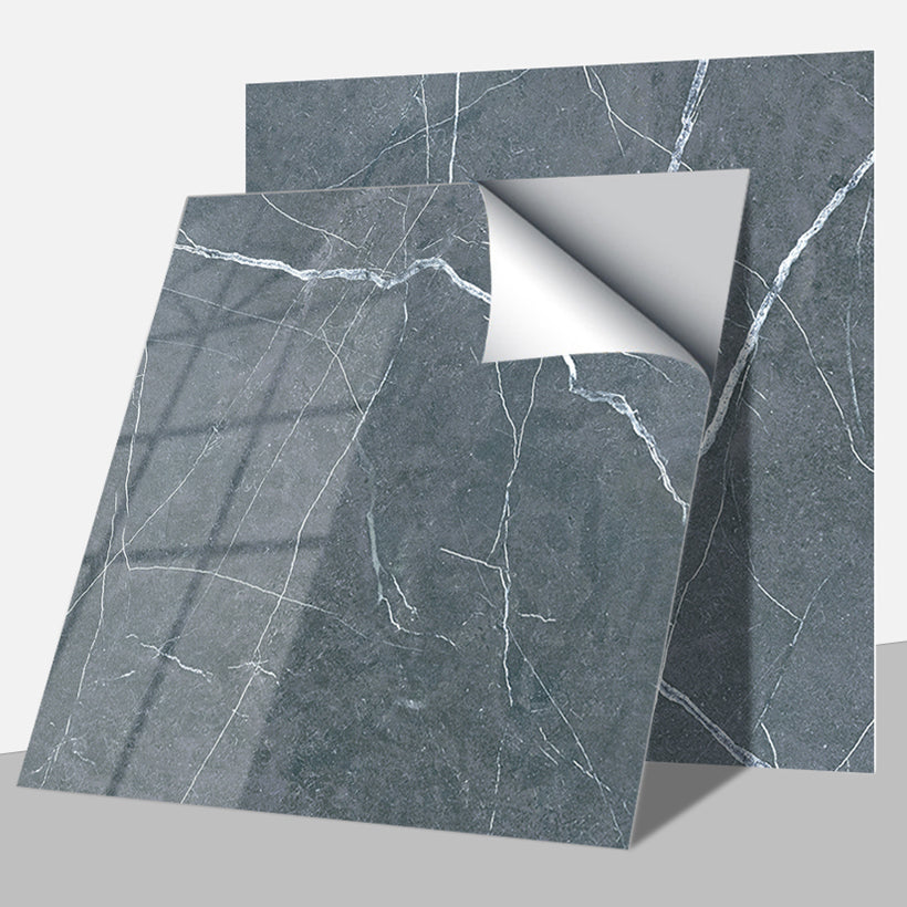 Lisslune | PVC Peel & Stick Field Tile Single Tile Waterproof Wallpaper with Square Shape