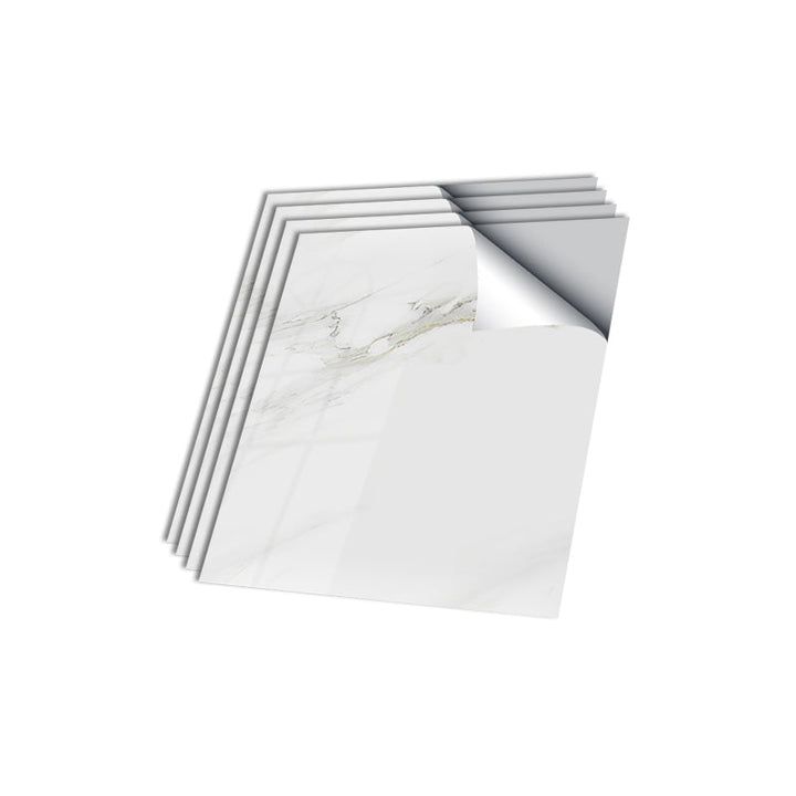 Lisslune | PVC Peel & Stick Field Tile Single Tile Waterproof Wallpaper with Square Shape