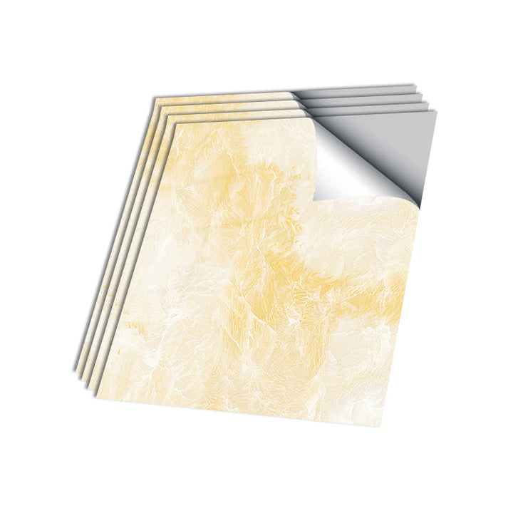Lisslune | PVC Peel & Stick Field Tile Single Tile Waterproof Wallpaper with Square Shape