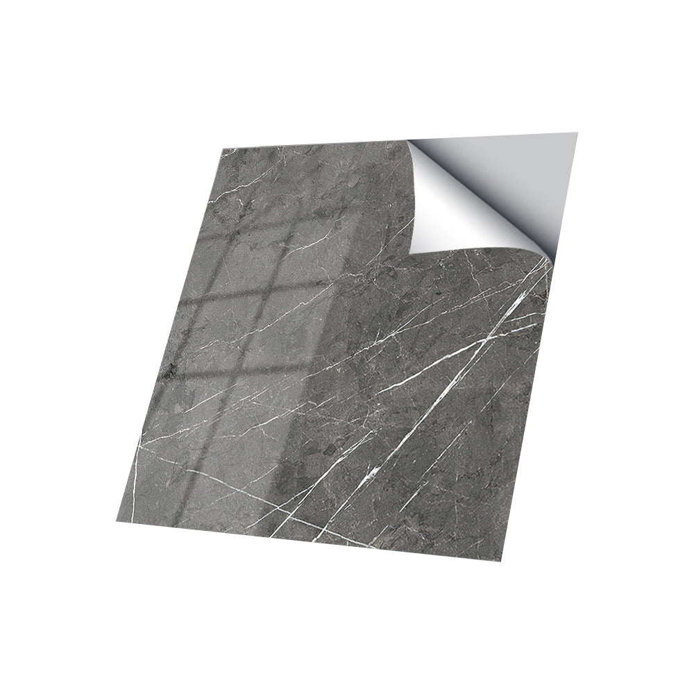 Lisslune | PVC Peel & Stick Field Tile Single Tile Waterproof Wallpaper with Square Shape