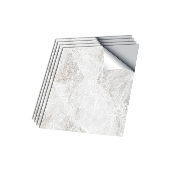 Lisslune | PVC Peel & Stick Field Tile Single Tile Waterproof Wallpaper with Square Shape