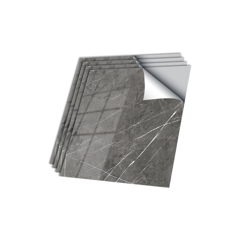 Lisslune | PVC Peel & Stick Field Tile Single Tile Waterproof Wallpaper with Square Shape