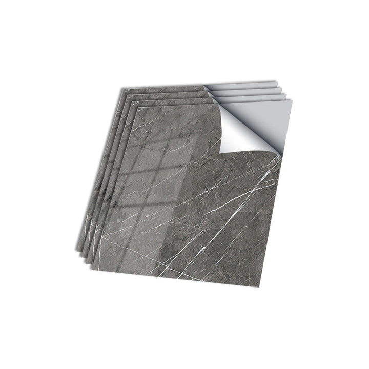 Lisslune | PVC Peel & Stick Field Tile Single Tile Waterproof Wallpaper with Square Shape