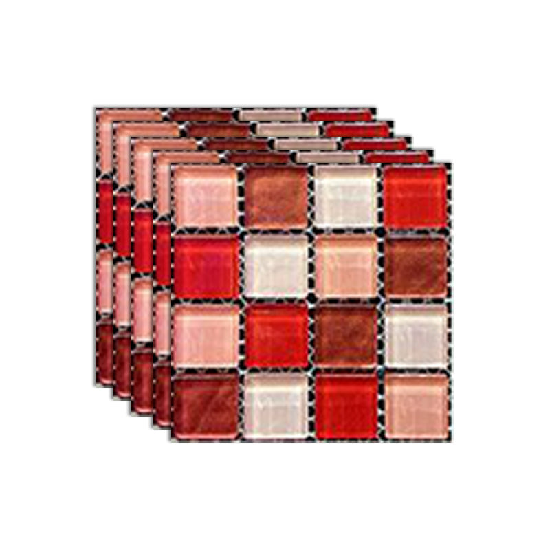 Lisslune | Mosaic tile peel and stick tiles plastic waterproof peel and stick mosaic tile