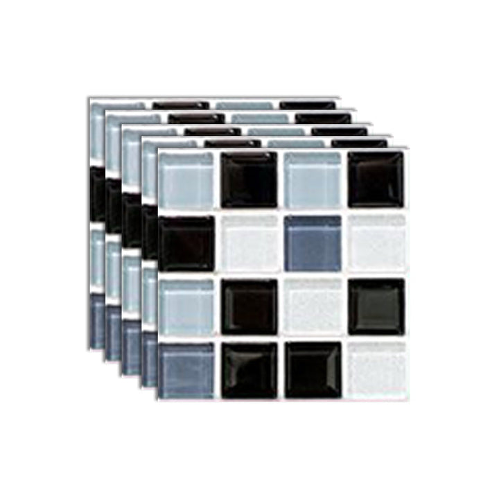 Lisslune | Mosaic tile peel and stick tiles plastic waterproof peel and stick mosaic tile