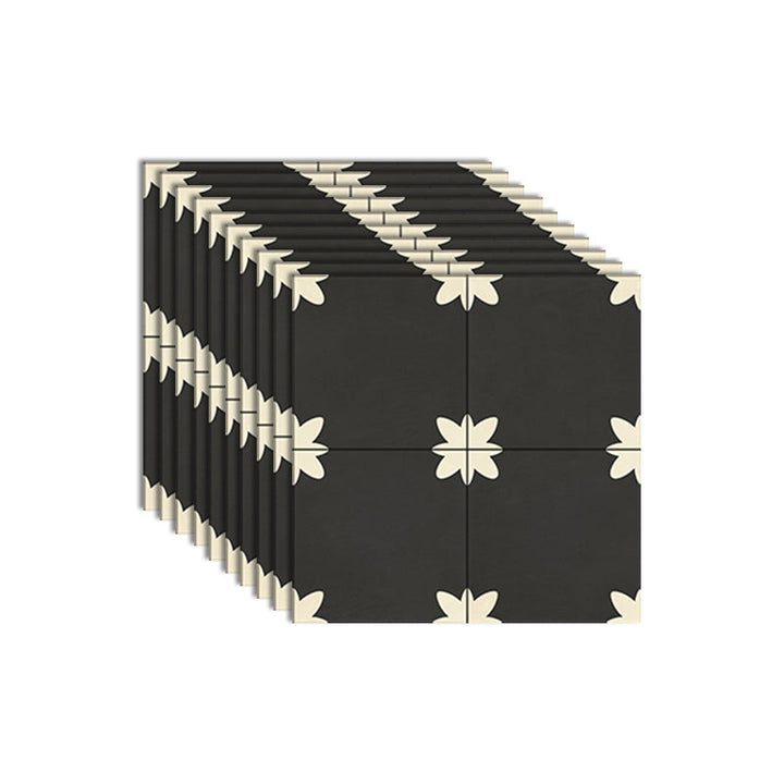Lisslune | PVC Peel and Stick Splash Protection Square Single Panel Wallpaper with Water Resistant