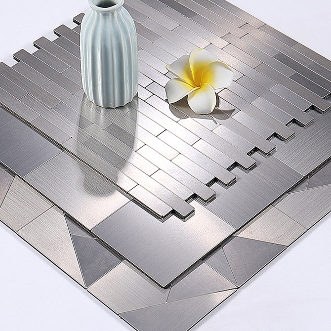 Lisslune | Square Peel & Stick Mosaic Tile Waterproof Mosaic Tiles Wallpaper