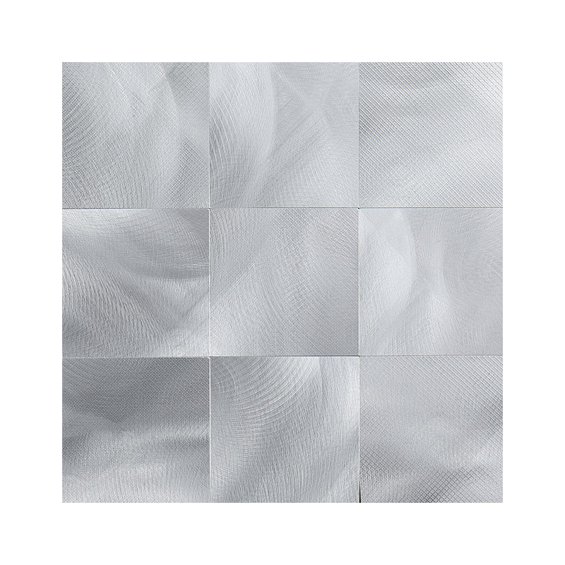 Lisslune | Square Peel & Stick Mosaic Tile Waterproof Mosaic Tiles Wallpaper