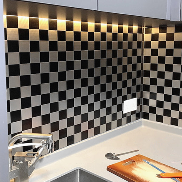 Lisslune | Square Peel & Stick Mosaic Tile Waterproof Mosaic Tiles Wallpaper