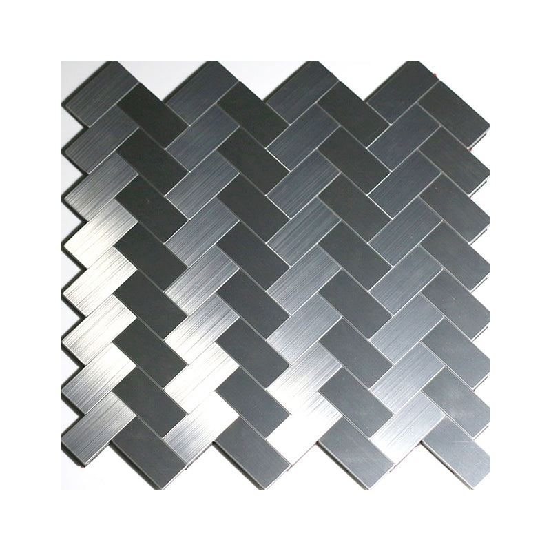 Lisslune | Square Peel & Stick Mosaic Tile Waterproof Mosaic Tiles Wallpaper